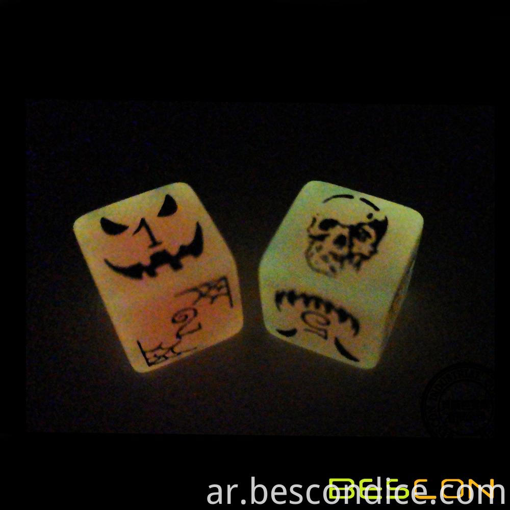 Halloween 6 Sided Dice For Tabletop Roleplaying Games 1